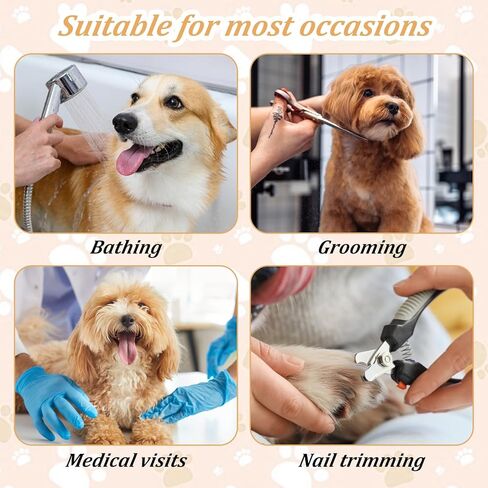 Grooming Loop 2 PCS Pet Dog Grooming Loops Adjustable Groomers Helper Nylon Restraint Noose Loop for Dog Grooming-Arm and Pet Grooming-Table in Saudi Arabia