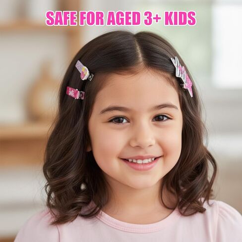 Barbie Hair Accessories Set for Girls, Hair Clips, Bows, Scrunchies, Hair Ties Set, Great for Birthday and Holiday Gifts, Party Favors, Sleepovers, Spa Days, & Makeovers, by Townley Girl in Saudi Arabia