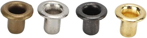 Metal Grommets 2mm Plated Copper Grommet Kit with 200 Pieces Per Color Eyelets Tools for Shoelaces, Belts, Crafts, Bags, and More in Saudi Arabia