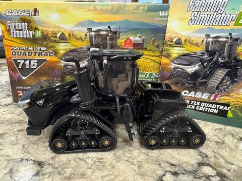 ERTL Black Case IH 715 Quadtrac Farming Simulator 25 إصدار خاص 1/64 in Kuwait