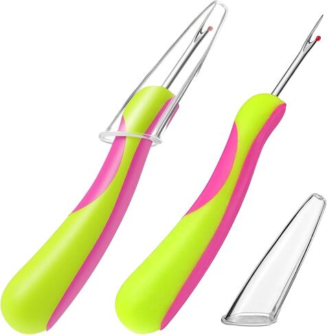 2 PCS Seam Ripper Thread Remover Seam Remover Tool Seam-Rippers for Sewing Embroidery Stitch Remover-Tool Thread Cutter Picker Tool for Sewing Crafting Knitting in Saudi Arabia