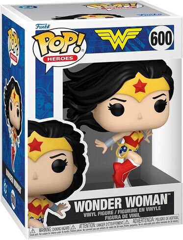 فانكو بوب! الأبطال: DC New Classics - Wonder Woman - شخصية الفينيل القابلة للتجميع - فكرة هدية - بضائع رسمية - ألعاب للأطفال والكبار - محبي DC Comics - شخصية نموذجية لهواة الجمع والعرض in Kuwait