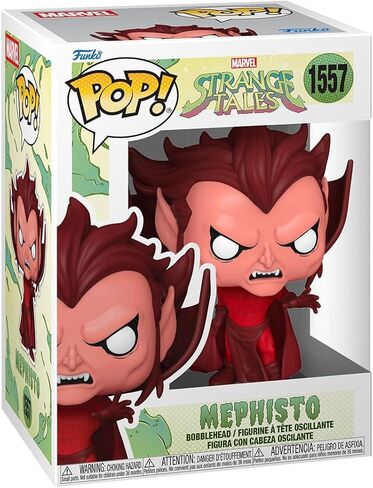 Funko Pop! Marvel: Strange Tales - Mephisto - Marvel Comics - Collectable Vinyl Figure - Gift Idea - Official Merchandise - Toys for Kids & Adults - Comic Books Fans in Saudi Arabia