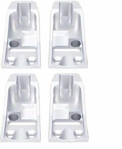 4Pcs Aluminum Shock Absorber Mount Tower for 1/10 RC Crawler Vanquish VS4-10 Phoenix Chassis DIY Upgrade Parts (Silver) in Saudi Arabia