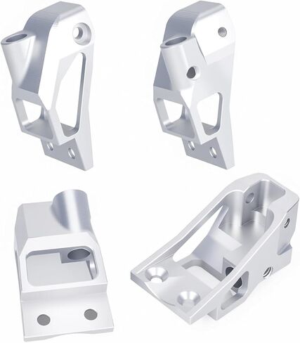 4Pcs Aluminum Shock Absorber Mount Tower for 1/10 RC Crawler Vanquish VS4-10 Phoenix Chassis DIY Upgrade Parts (Silver) in Saudi Arabia