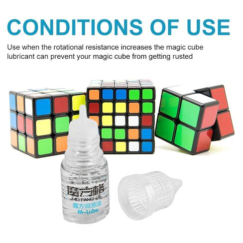Speed Cube Lube,3ml Silicone Oil Lube for Magic-Cubes,Lubrication for Maintenance Speed-Cubes,for Improve Magic Cubing Speed,Lubricating Oil Magic Cube Accessories,1Pc in Kuwait