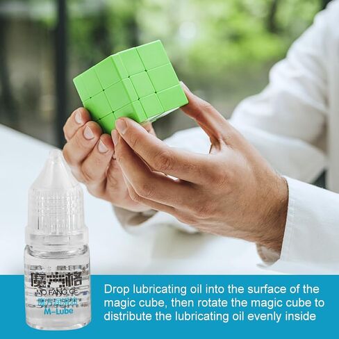 Speed Cube Lube,3ml Silicone Oil Lube for Magic-Cubes,Lubrication for Maintenance Speed-Cubes,for Improve Magic Cubing Speed,Lubricating Oil Magic Cube Accessories,1Pc in Kuwait