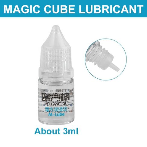 Speed Cube Lube,3ml Silicone Oil Lube for Magic-Cubes,Lubrication for Maintenance Speed-Cubes,for Improve Magic Cubing Speed,Lubricating Oil Magic Cube Accessories,1Pc in Kuwait