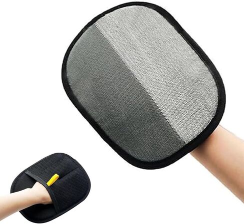 Electrostatic Pet Hair Removal Gloves, Reusable Cat & Dog Hair Remover, Cat Removal Tool Grooming Gloves in Saudi Arabia