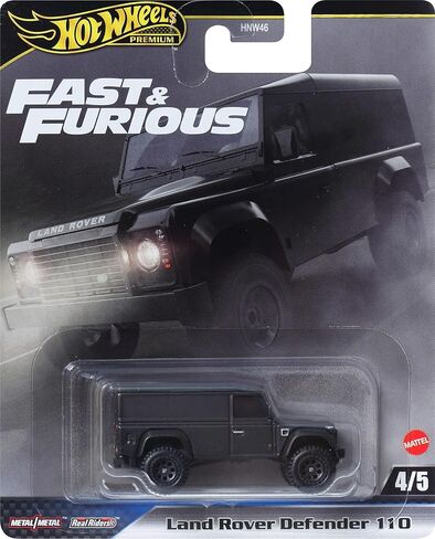Hot Wheels Cars, Premium Fast & Furious 1:64 Scale Die-Cast Car for Collectors Inspired by Fast & Furious Movie Franchise in Saudi Arabia
