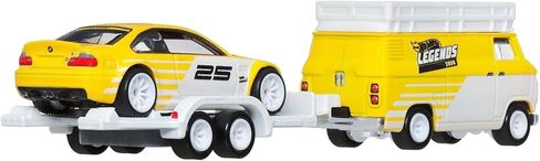 Hot Wheels 2025 Legends Tour Team Transport BMW M3 (E46) HW Rally Hauler - Premium Die-cast Collectible in Saudi Arabia