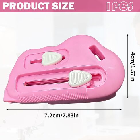 دليل التماس المغناطيسي القابل للتعديل، دليل التماس الوندولا، دليل الخياطة المغناطيسي 3 في 1، دليل التماس القابل للتعديل، ماكينة خياطة أوفرلوك متعددة الوظائف مع الكسارة والخيط لجميع الآلات (وردي) in Kuwait