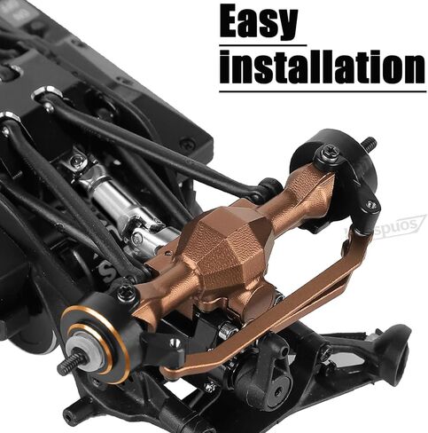 RC Links ترقيات جزء لـ 1/30 SCX30 Jeep Wrangler JLU 4X4/F0rd Bronco 4X4 Chev rolet K10 AXI-2260T1/AXI-2261T2/AXI-2048T1، وصلات توجيه من الألومنيوم، وصلة مركبة، برونزية in Kuwait