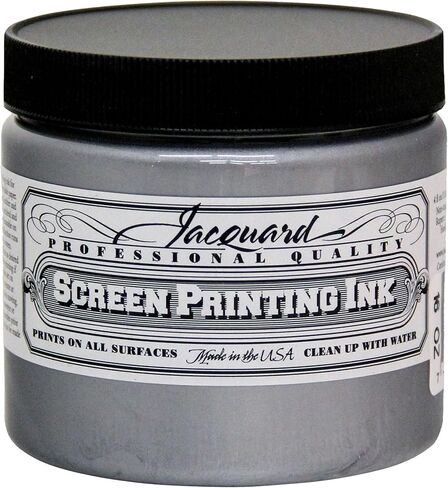 Jacquard, 16 oz, Silver Professional Screen Printing Ink in Saudi Arabia