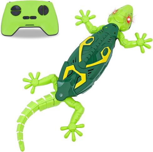 BEEBOY Wall Climbing Gecko,Remote Control Robot Toys for Boys Girls,Wall Crawler Lizard Toy,Wall Climbing Car Toys,Birthday Gifts for 3 4 5 6 7 8 9 10+ Year Old Boys Girls in Saudi Arabia
