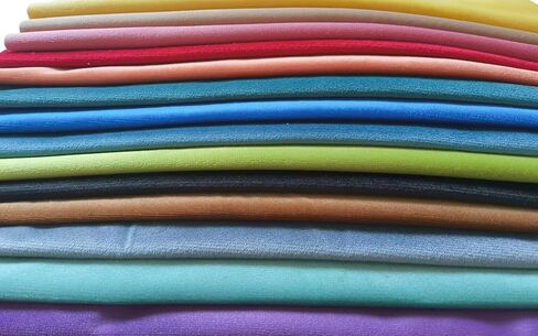 28 pcs 12 * 12 Inches Solids DIY Fabric Crystal Dutch Velvet Short Plush Decorative Cloth Jewelry Toy Material Set Precut Bundle Patchwork Squares for Home Crafts Sewing Quilting in Saudi Arabia