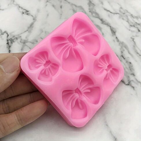 Charming Bow Silicone Mold - for Candle, Aromatherapy, Handmade Soap, Clay & Plaster Making in Saudi Arabia