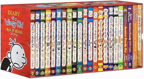 آكي فولريباس مكتبة طفل جبان 1-25 مجموعة ألعاب صندوقية كاملة غلاف ورقي in Kuwait