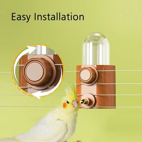 Small Animal Feeder Set for Cage, Hanging Food Bowl and Water Dispenser with 3 Different Nozzles for Puppy Kitten Rabbit Bird Guinea Pigs Chinchilla Ferret Hedgehog Pet in Saudi Arabia