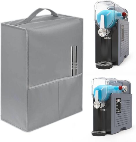 غطاء غبار واقٍ لآلة سلاشي SYINTAO سعة 88 أونصة - غطاء متين لتقديم الآيس كريم الناعم وصانعي المشروبات المجمدة in Kuwait