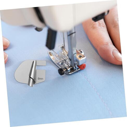 LIFKOME 6pcs Sewing Machine Presser Foot Brother Sewing Machine Feet Kit Rolled Hem Hem Roller Tool for Professional Finish in Saudi Arabia