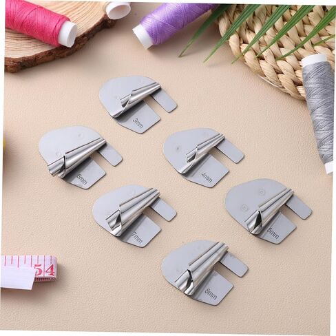 LIFKOME 6pcs Sewing Machine Presser Foot Brother Sewing Machine Feet Kit Rolled Hem Hem Roller Tool for Professional Finish in Saudi Arabia