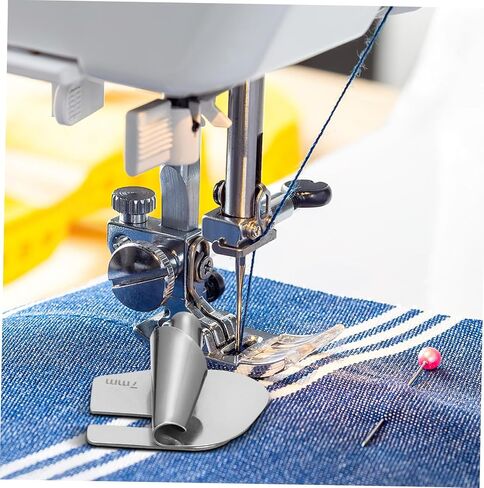 LIFKOME 6pcs Sewing Machine Presser Foot Brother Sewing Machine Feet Kit Rolled Hem Hem Roller Tool for Professional Finish in Saudi Arabia