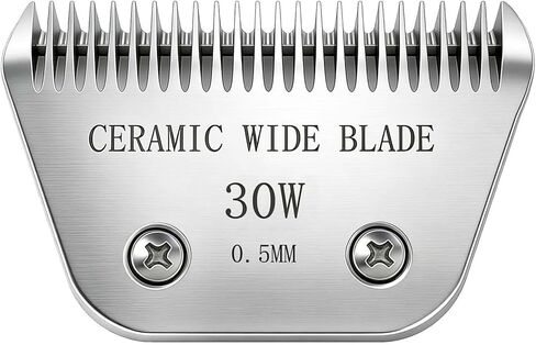 شفرات واسعة من السيراميك دقيقة للعناية بالكلاب، متوافقة مع أنديس، أوستر A5، واهل km10، شفرة بديلة للعناية بالكلاب والقطط (5FW(6.3 ملم)) in Kuwait