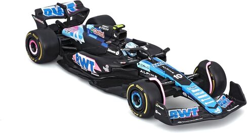Bburago 1:43 2024 Race BWT Alpine F1 Team A524 مع خوذة جاسلي #10 in Saudi Arabia