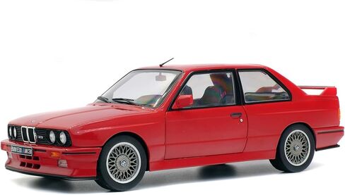 SOLIDO - BMW - M3 E30-1990 Collectible Miniature Car, 1801502, Red in Saudi Arabia
