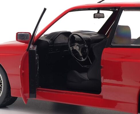 SOLIDO - BMW - M3 E30-1990 Collectible Miniature Car, 1801502, Red in Saudi Arabia