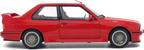 SOLIDO - BMW - M3 E30-1990 Collectible Miniature Car, 1801502, Red in Saudi Arabia