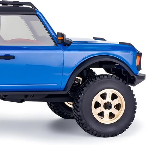 GOUPRC 0.7'' Brass RC Wheel Rims Hub for AXIAL SCX30 Ford Bronco & Jeep Wrangler JLU RC Crawler Upgrades with Install Accessories in Saudi Arabia