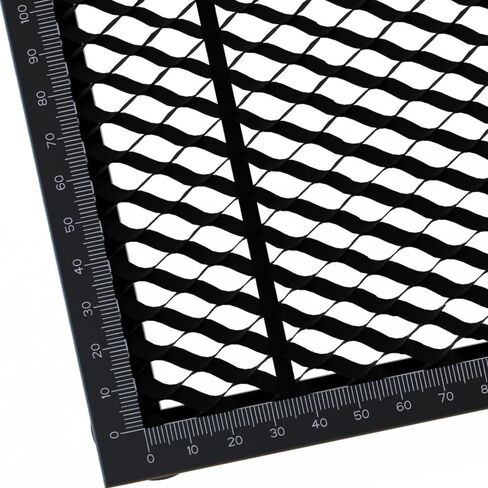 سرير ليزر SKOUPHY Update P2 CO2 بطبقة ليزر مقاومة للحرارة، منطقة عمل على شكل قرص العسل 605 * 300 مم مع دبابيس تثبيت لقاطع الليزر XTool P2/ P2S in Kuwait