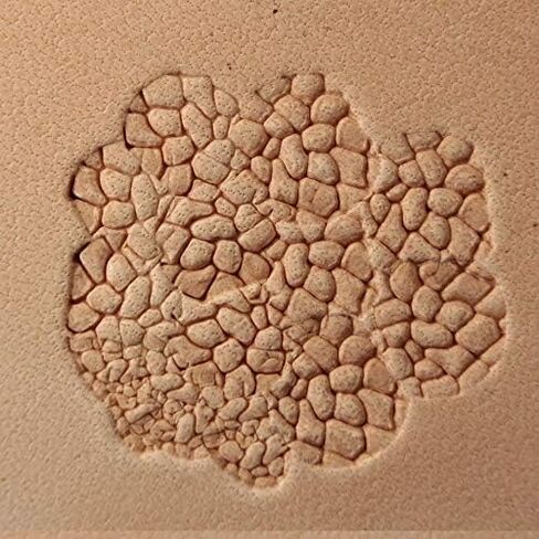 DandS ltd Leather Stamp Tool, Pebble, Professional Steel Craft Tool for Leatherworking, Embossing, Carving & Stamping Leather Projects, Belts, Wallets & DIY Projects Compatible with Mallet #368 in Saudi Arabia
