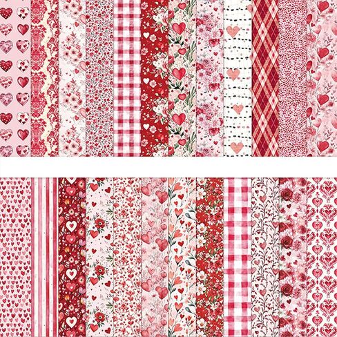 Scrapbook Paper 12x12 In Double Sided Decorative Paper for Scrapbooking, 24 Sheets/24 Designs Spring Floral Patterned Craft Paper for Junk Journals DIY Cards Album Decoration (Beige) in Kuwait