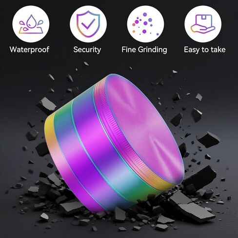 Grinder 2" Grinder Spice Grinder Kitchen Tools(colorful) in Saudi Arabia