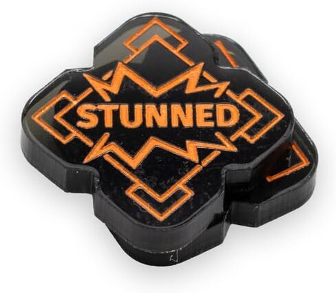 Riftbound TCG Compatible | Might Modifier & Buff Transparent Acrylic Tokens – 49 Single-Sided Set in Kuwait