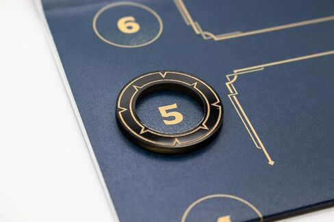 Riftbound TCG Compatible | Might Modifier & Buff Transparent Acrylic Tokens – 49 Single-Sided Set in Kuwait