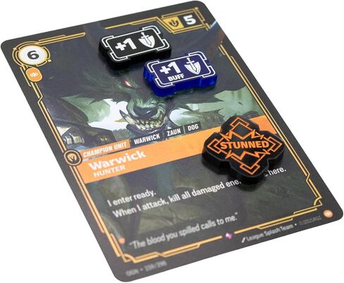 Riftbound TCG Compatible | Might Modifier & Buff Transparent Acrylic Tokens – 49 Single-Sided Set in Kuwait