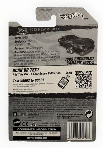 العجلات الساخنة 1985 شيفروليه كامارو IROC z in Kuwait
