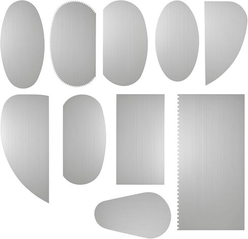 12 PCS Steel Pottery Tools, Professional Stainless Steel Clay Sculpting Tools, Scrapers Serrated Cutters for Texturing, Trimming & Shaping, Ceramics Modeling Tools for Artists & Potters in Saudi Arabia