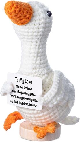 Geelin Positive Crochet Cat Sunflower Gifts Emotional Inspirational Support Handmade Crochet Sunflower for Women Friend Mom Dad Coworkers Mother's Day Birthday Teacher Appreciation Desk Decor in Saudi Arabia