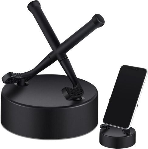 Dunzy 4 قطع حامل الهاتف الخليوي الهوكي حامل الهاتف الذكي العالمي الهوكي عفريت الهاتف تقف لملحقات المكتب المنزل مكتب سطح المكتب، متوافق مع معظم الهواتف المحمولة in Kuwait