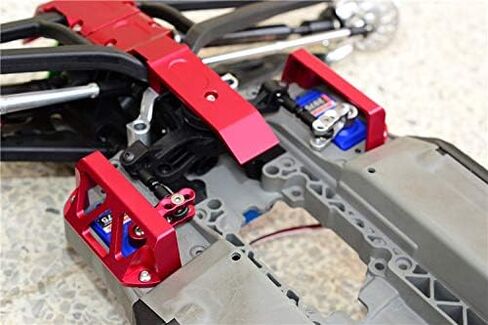 Aliminum Servo Horns Steering Arms 25T Red for Traxxas Revo E-Revo 2.0 VXL Summit Slayer Pro 4x4 XO-1 T-MAXX 5345 in Saudi Arabia