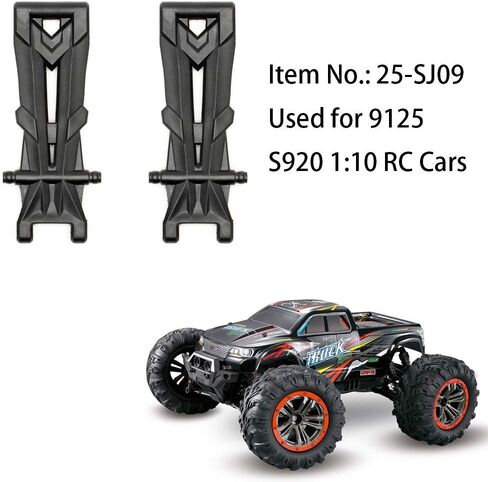 1:10 RC سيارات ذراع التعليق السفلي الخلفي 25-SJ09 LG-SJ09 920-SJ09 متوافق مع 1:10 9125 S920 S921 RC Car (2 قطعة) in Kuwait