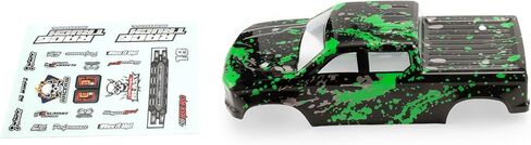 HAIBOXING 18859E RC Car Body Shell (Green), 1/18 Scale Replacement Truck Body with Decal Sheet, Compatible with 2025 Version RC Trucks 18859E (P1864) in Saudi Arabia