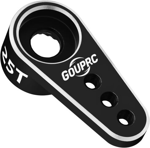 GOUPRC 25T SCX24 مجموعة أذرع مؤازرة للقرن المؤازر لمؤازرة عزم الدوران العالي لـ SCX24 المحوري 1/24 RC ترقيات الزاحف، وليس لمؤازرة المخزون in Kuwait