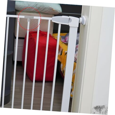 Totority Baby Playpen T Connector 4-Pack Steel Pipe Fittings 3-Way داخلي في الهواء الطلق سياج الملحقات 3.34 × 1.96 × 0.98 بوصة لقطع غيار روضة الأطفال الآمنة in Kuwait