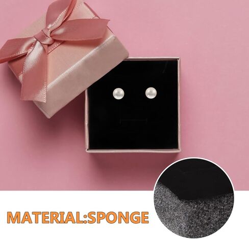 Baluue Jewelry Box Organizer Inserts Soft Black Sponge Lining Pads for Rings and Earrings 1.69X1.69X0.78 Inch Compact Foam Insert for Jewelry Display and Storage in Saudi Arabia